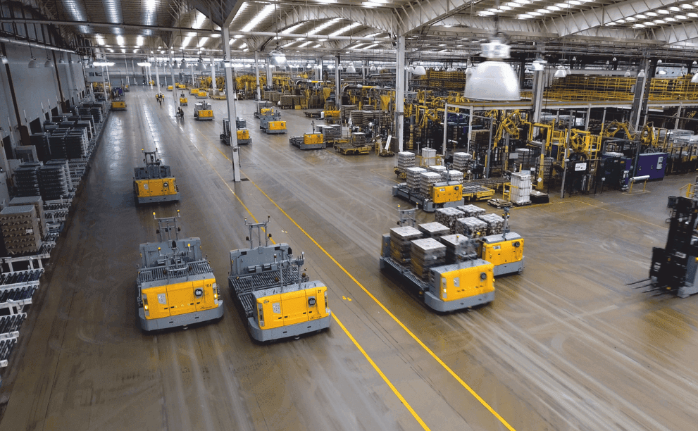 Vehicles for Logistics, LGVs, AGVs, Telehandlers and Sideloaders | Flash Battery