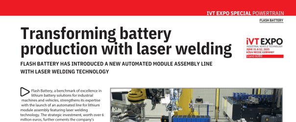 Transforming battery production with laser welding | Flash Battery