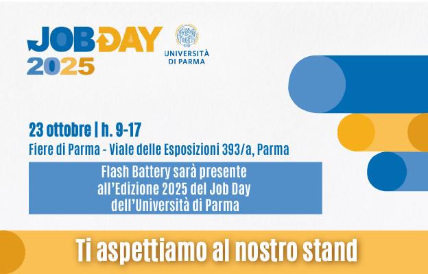 Flash Battery at the Job Day: young people and local companies meet at the University of Parma | Flash Battery