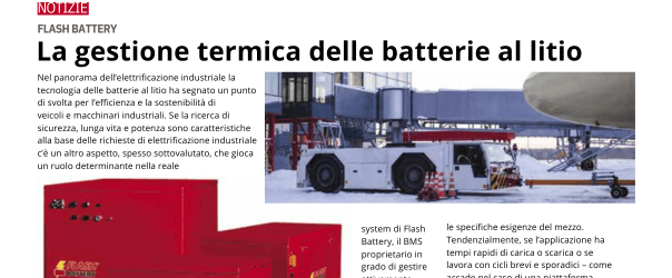 Thermal management of lithium batteries | Flash Battery