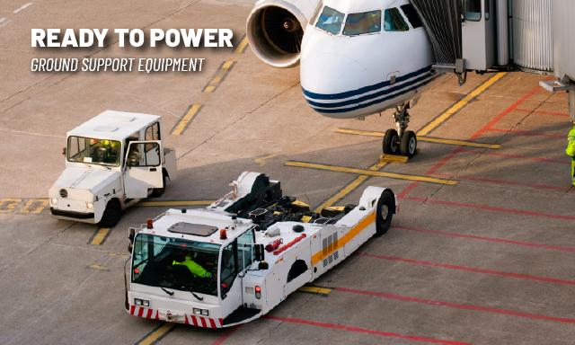 Batterie al litio high voltage per GPU elettriche nel settore Ground Support Equipment | Flash Battery