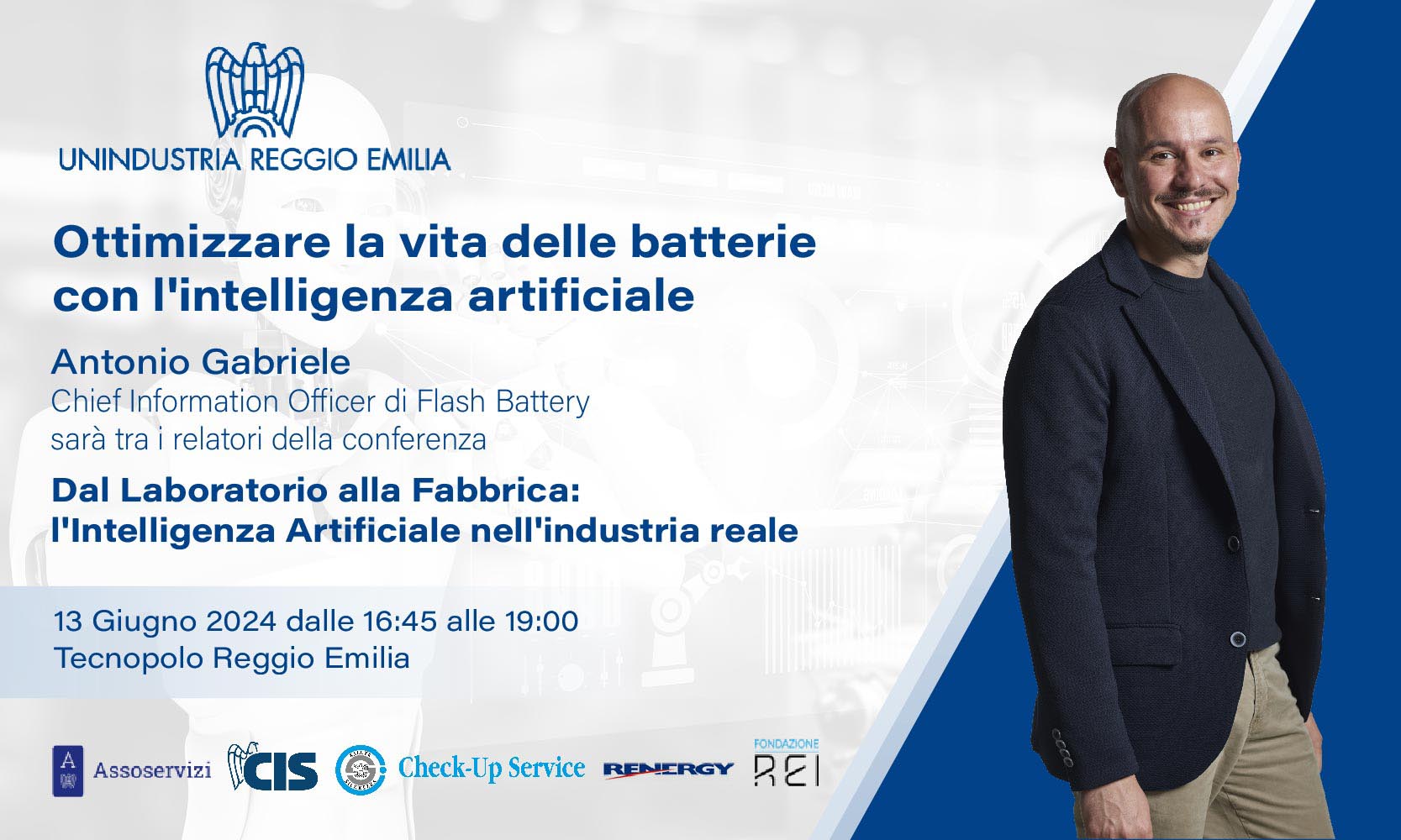 conference unindustria from lab to industry ai real enterprise cio flash battery antonio gabriele