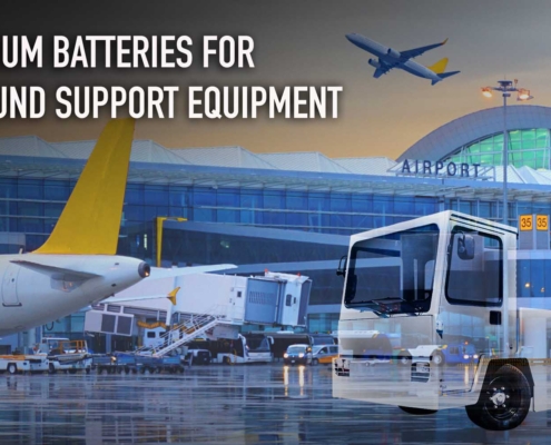 flash battery lithium batteries for airport ground support equipment